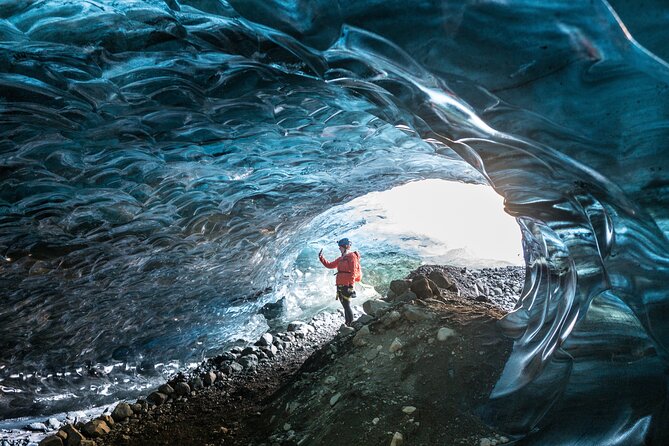 Small-Group Ice Cave Tour from Jökulsárlón - The ice cave itself: blue ice, changing shapes, and photo time