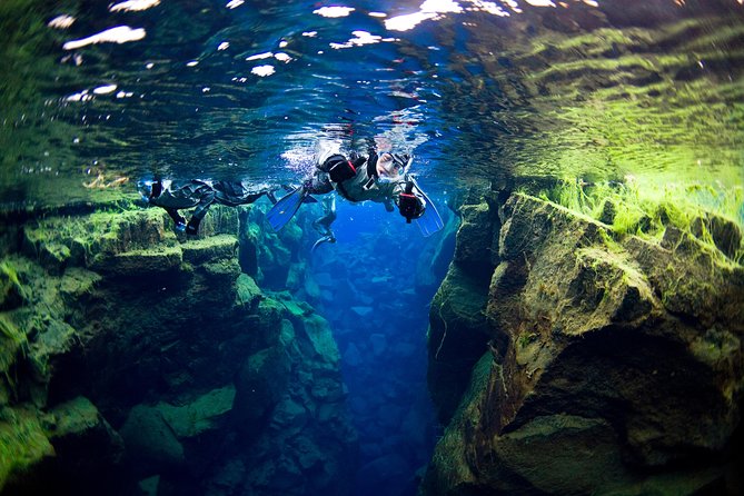 Snorkel the Silfra Fissure-Meet on Location (Free Photos & Cocoa) - The actual snorkeling rhythm: safety first, then float, then cocoa
