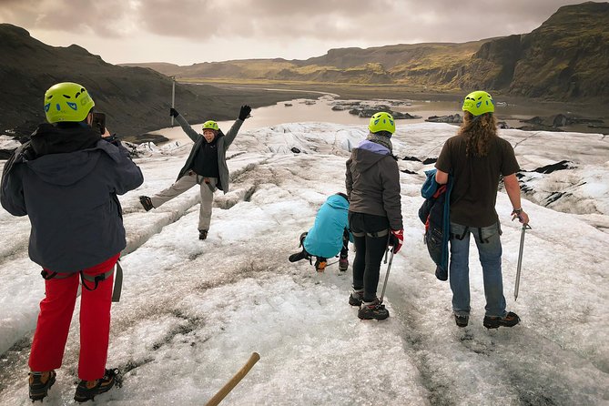 Solheimajokull Glacier 3-Hour Small-Group Hike - Safety gear: crampons, helmet, harness, and ice axe (what it means for you)