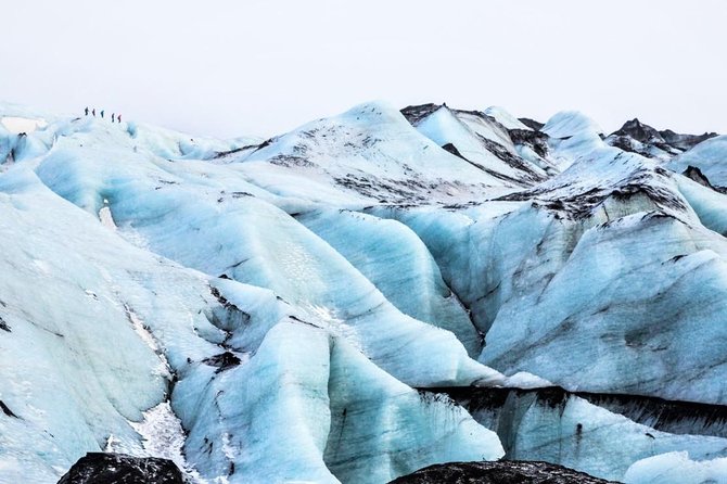 Sólheimajökull Glacier Hike & Ice Climbing Intro - Small Group - The glacier hike: crevasses, ridges, and icy formations up close