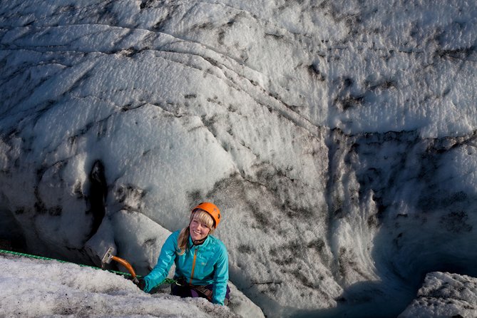 Sólheimajökull Glacier Hike & Ice Climbing Intro - Small Group - Intro ice climbing: what you learn and how it feels
