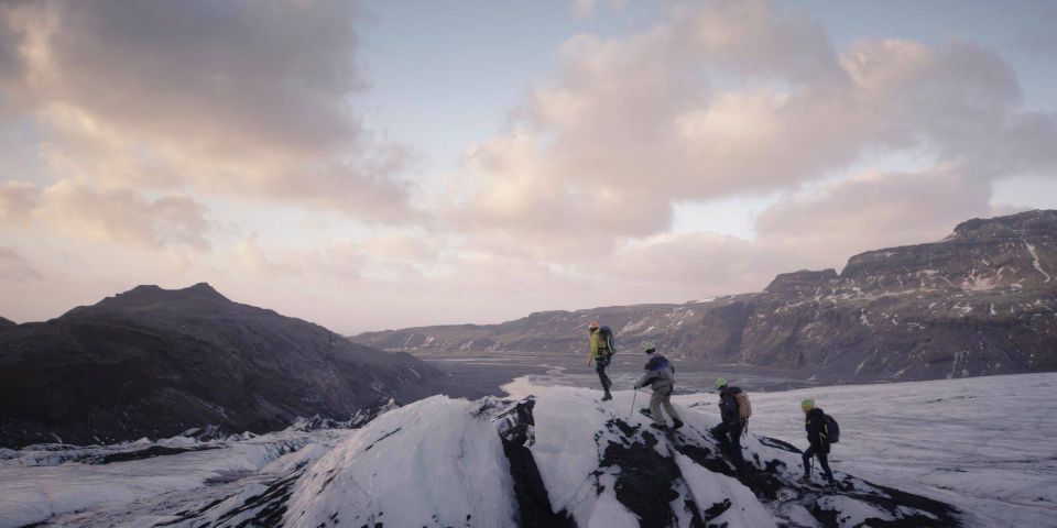 Sólheimajökull Ice Climb and Glacier Hike - Walking onto the glacier: the first 30 minutes and the 1-hour hike