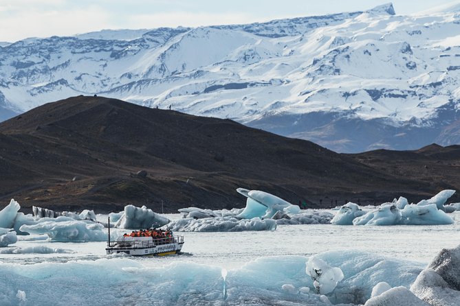 South Coast, Diamond Beach and Glacier Lagoon Day Tour - Jökulsárlón and Diamond Beach: Icebergs, Black Sand, and Seals If You’re Lucky