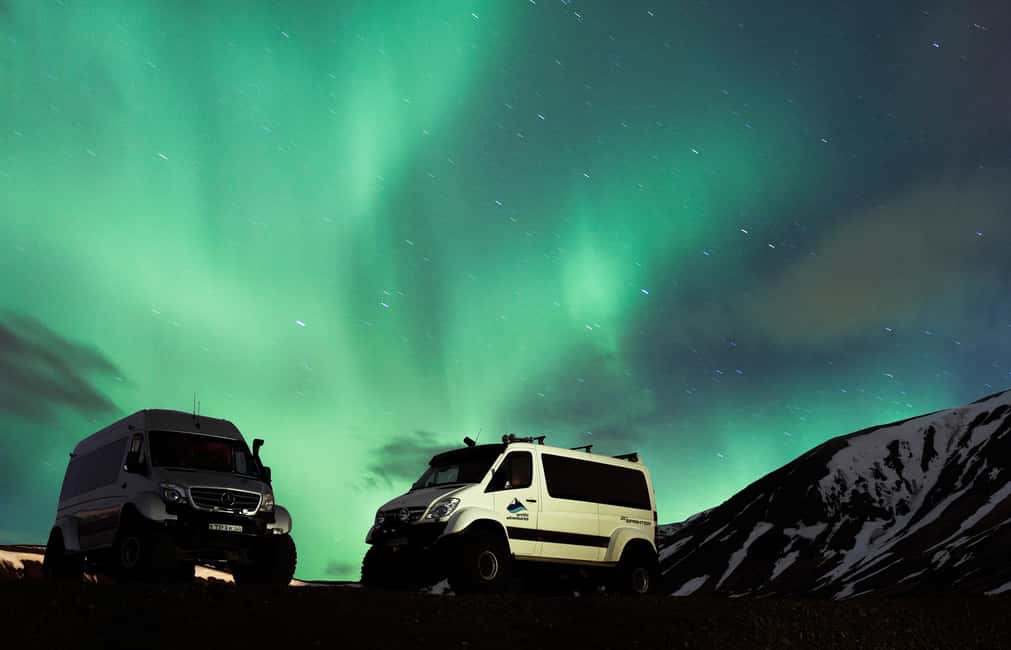 South Coast, Glacier Hike and Northern Lights Winter Tour - From Reykjavík Pickup to South Coast Winter Views
