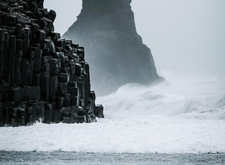 South Coast of Iceland. Black beach, glaсier, waterfalls... - Sólheimajökull Glacier Walk: Icy Blue Ice and Crevasses