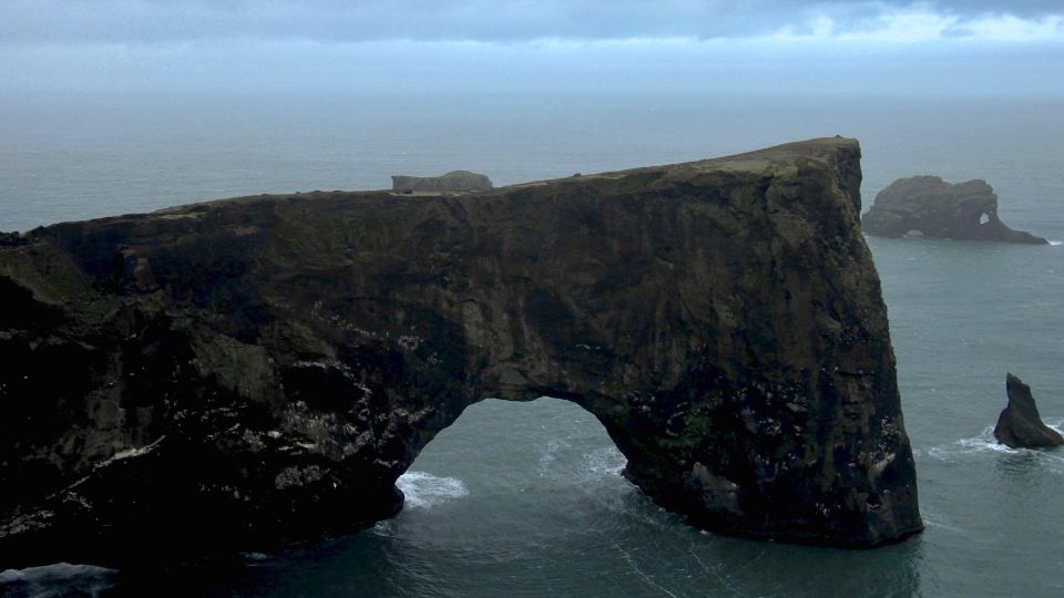 South Coast of Iceland. Black beach, glaсier, waterfalls... - Reynisfjara Black Sand Beach: Basalt Cliffs and Reynisdrangar Sea Stacks