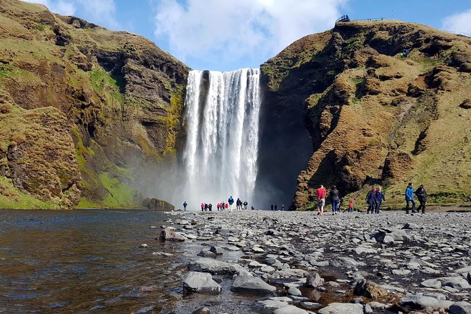 South Coast. Private Day Tour from Reykjavik - Skógarfoss: big, elegant, and often rainbow-ready