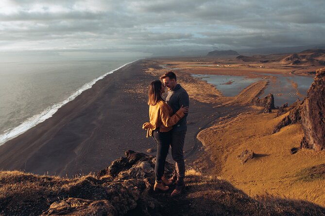 South Coast | Private Tour | PRO Photo Package included - Reynisfjara black sand: basalt shapes and sneaker-wave reality