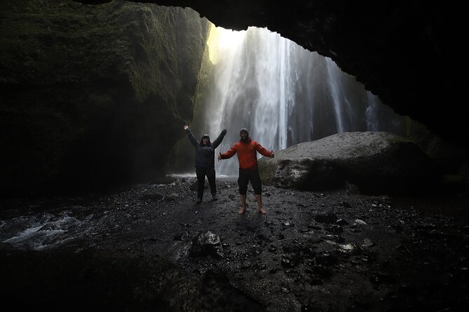 South Coast Tour & Glacier Hike | Private Super Jeep Tour - Skogafoss: massive falls, deafening roar, and 370 steps