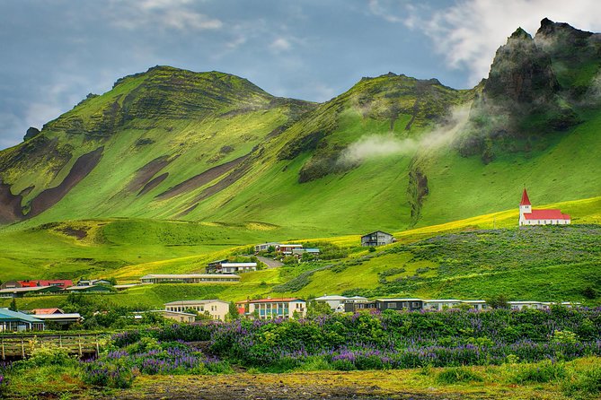 South Coast Waterfall, Black Beach, Glacier Adventure Small Group - Skógafoss: iconic, spray-heavy, and photo friendly