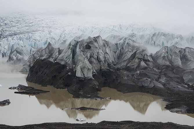 South Coast Waterfall, Black Beach, Glacier Adventure Small Group - Solheimajökull glacier stop: optional 1.5-hour hike with safety gear