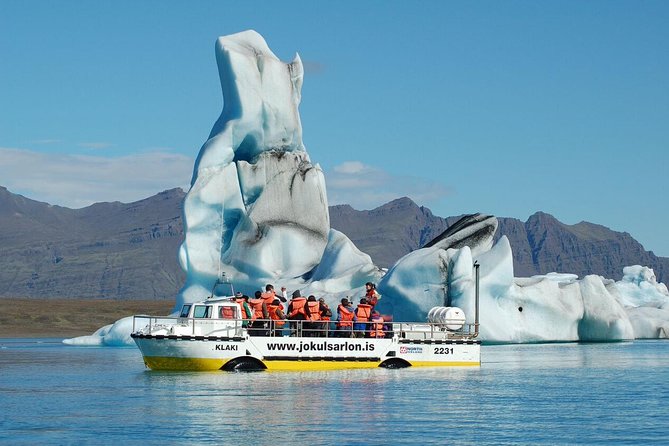 South Iceland and Glacier Lagoon: Jökulsárlón with Boat Tour - The 30-minute boat cruise: up close with drifting ice sculptures