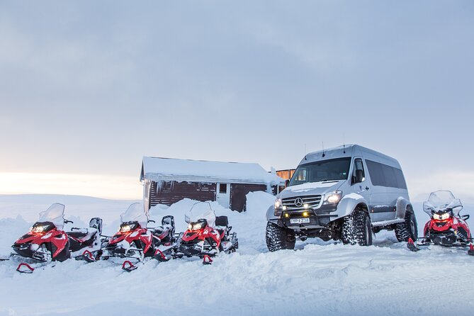 Super Jeep Golden Circle & Snowmobile on Glacier from Reykjavik - Langjökull Glacier snowmobile: the part you’ll remember