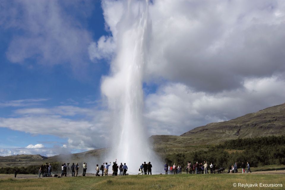 The Golden Circle & Hop On - Hop Off Combo Deal - Gullfoss: The Step Waterfall and the Wind Factor