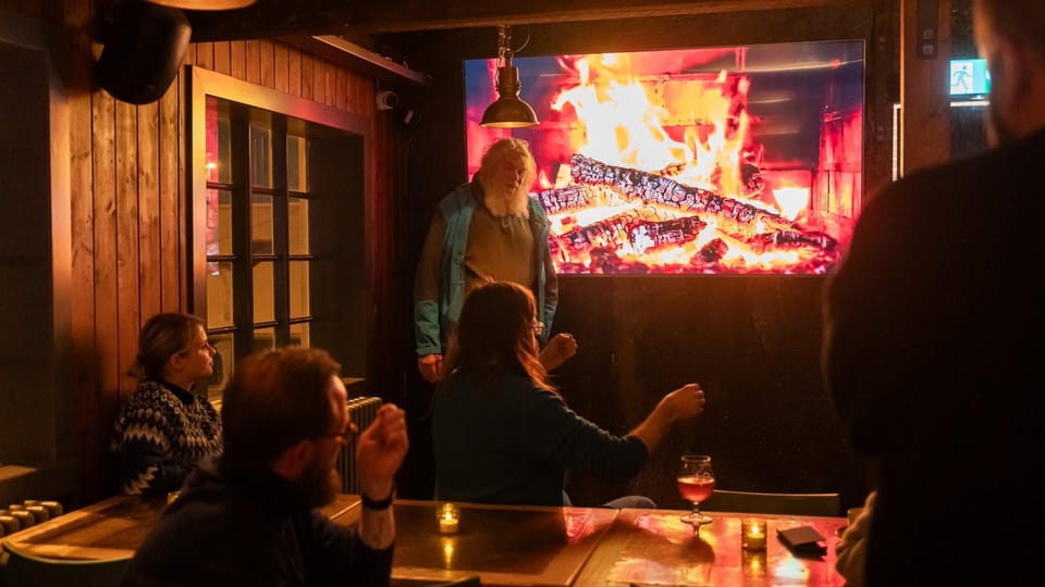 The Icelandic Storyteller - Your included drink: simple, but it sets the mood
