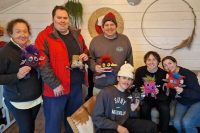 The Wool Monster Workshop - make your own souvenir! - Private and comfortable: how your group size changes the vibe