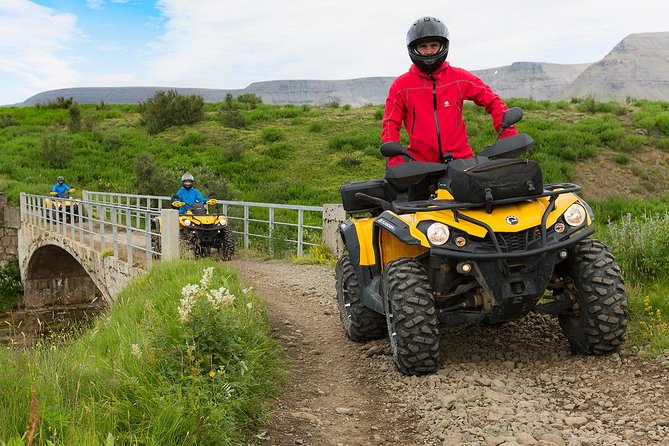 Twin Peaks ATV Iceland Adventure from Reykjavik - From Lake Hafravatn to Reykjavik Peak: when the route turns from easy to real