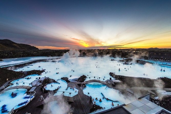 Unique bathing in an Icelandic hot springs at the Blue Lagoon - Comfort vs Premium: towels, masks, robes, and wine