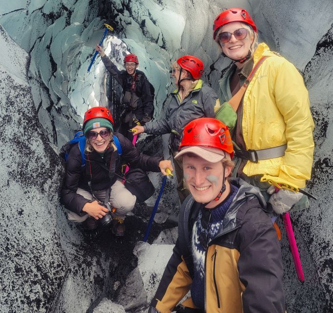 Vik: Guided Glacier Hike on Sólheimajökull - The Hike Itself: Murky Lagoon Start to Big Ice Views