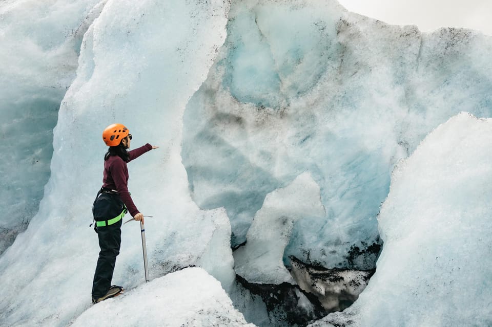 Vik: Guided Sólheimajökull Glacier Hike - Walking the Glacier: Crevasses, Moulins, and Ice Formations