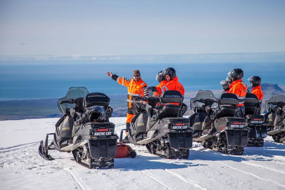 Vik: Mýrdalsjökull Snowmobile Adventure - The safety vibe: thrills are real, but the guide sets the tone