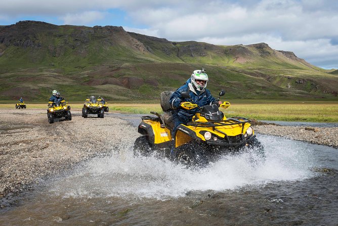Volcanic Springs ATV adventure from Reykjavik - Reykjadalur Hot Springs area: the geothermal payoff