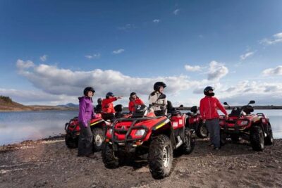 Whale Watching & ATV Adventure from Reykjavik - The 1-hour quad safari: training, then proper views